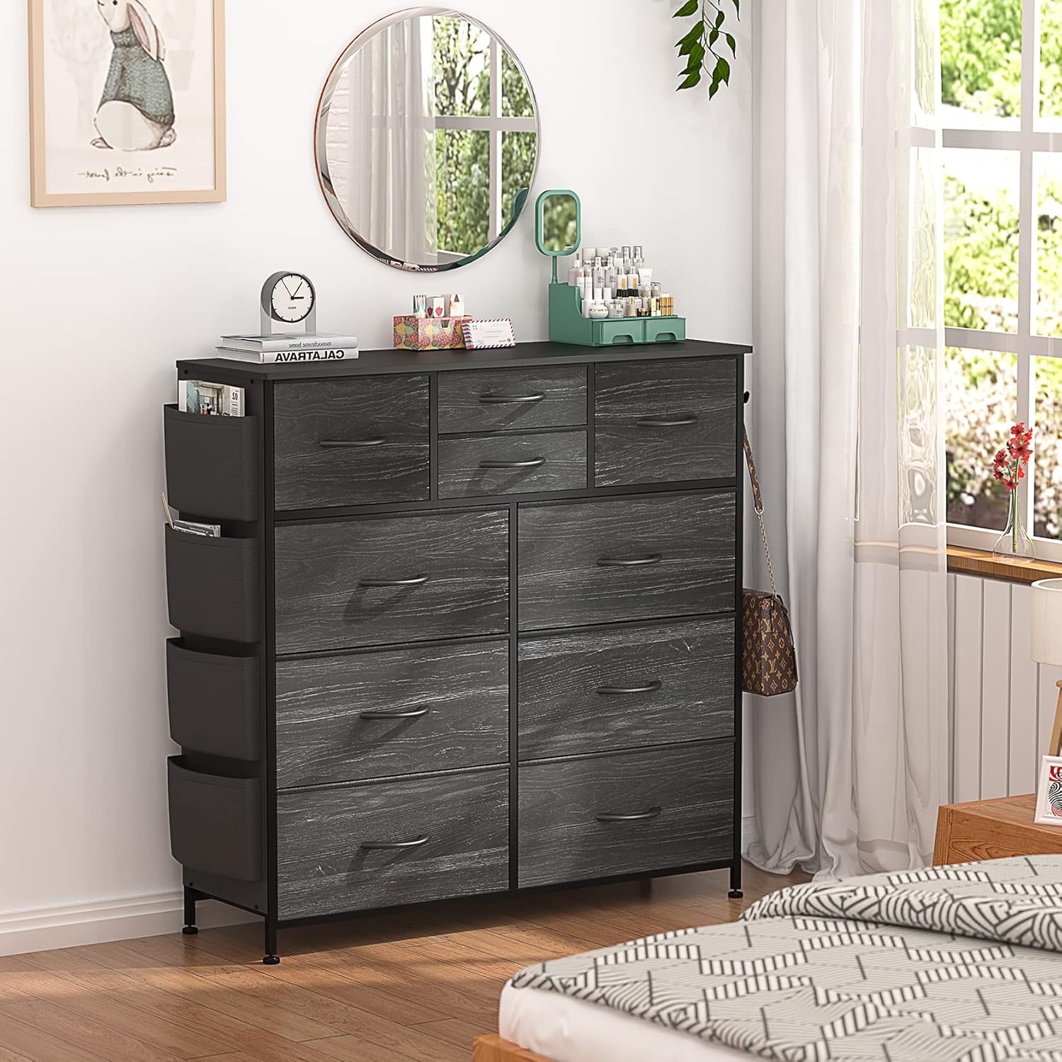 10 Drawers-Dresser for Bedroom
