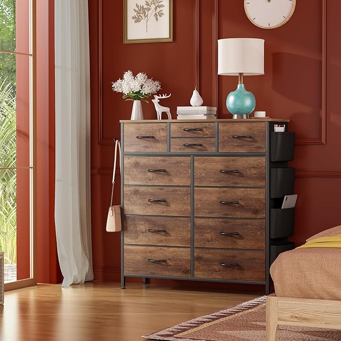 12 Drawers-Dresser for Bedroom